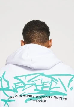 YOURTURN UNISEX - Felpa Con Cappuccio - White -Sconto YOURTURN in Italia 0195171759304120863fa9e5d52b8a9e