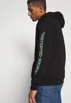 YOURTURN UNISEX - Felpa Con Cappuccio - Black -Sconto YOURTURN in Italia 02b7180b7bf8473f96eb1c10655e7b14