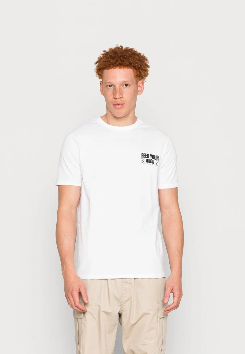 YOURTURN FEED YOUR SOUL TEE UNISEX - T-shirt Con Stampa - White 5 YOURTURN FEED YOUR SOUL TEE UNISEX - T-shirt Con Stampa - White - immagine 3