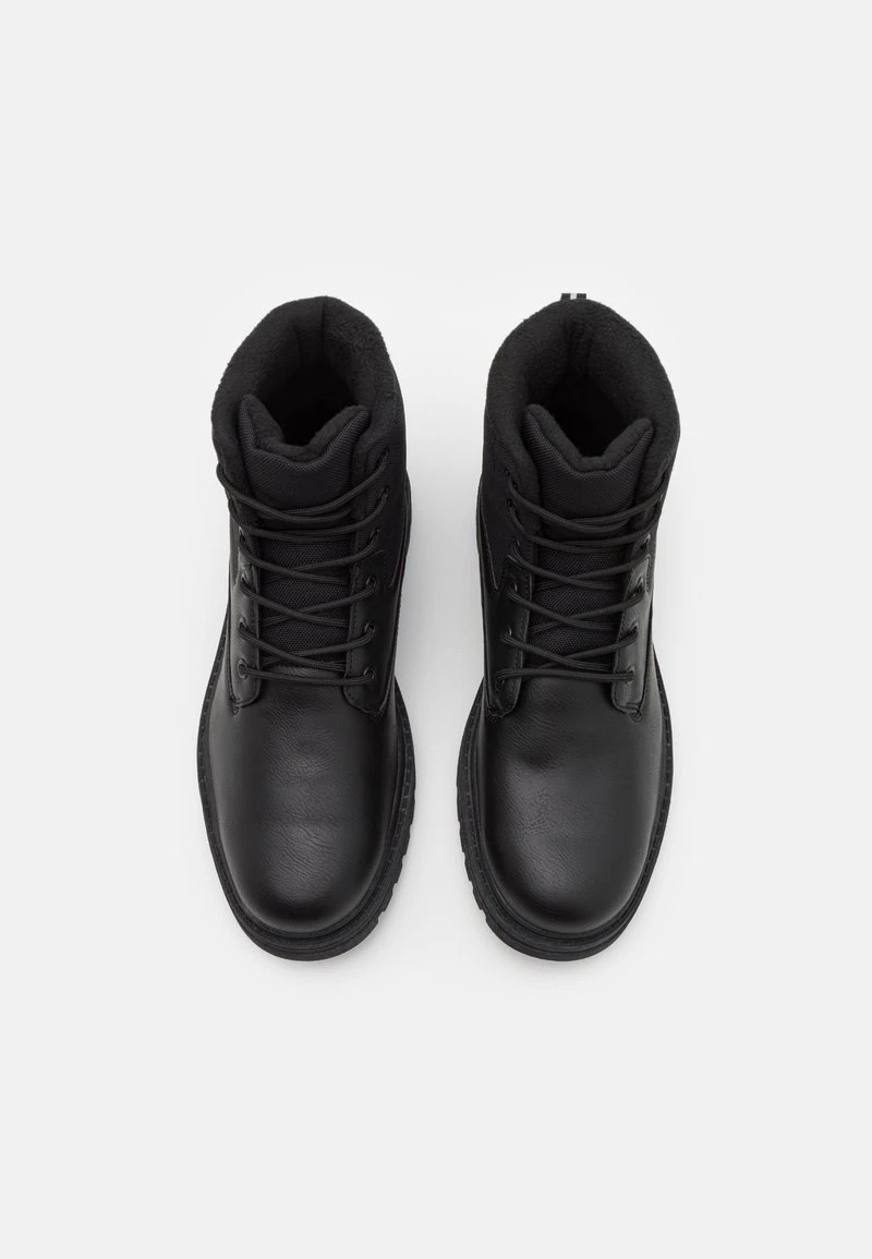 YOURTURN UNISEX - Stivaletti Stringati - Black 6 YOURTURN UNISEX - Stivaletti Stringati - Black - immagine 4