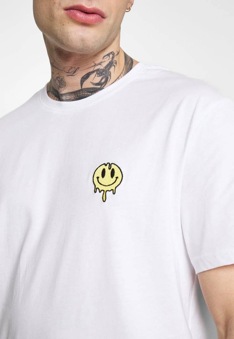 YOURTURN Unisex T-shirt Con Stampa - White 9 YOURTURN Unisex T-shirt Con Stampa - White - immagine 7