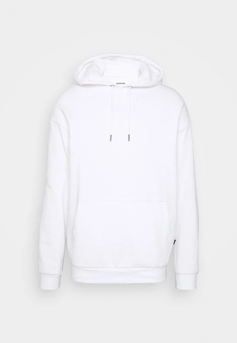 YOURTURN UNISEX 2 PACK - Felpa Con Cappuccio - White 6 YOURTURN UNISEX 2 PACK - Felpa Con Cappuccio - White - immagine 4