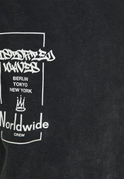 YOURTURN PRINT WASH UNISEX - T-shirt Con Stampa - Black -Sconto YOURTURN in Italia 06943820840f4be1b34255108779d04e