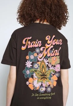 YOURTURN UNISEX - T-shirt Con Stampa - Brown 13 YOURTURN UNISEX - T-shirt Con Stampa - Brown -Sconto YOURTURN in Italia 0730fd21226f4df0ad9069f621836612