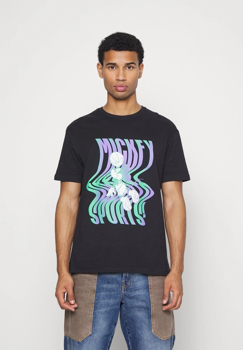 YOURTURN MICKEY MOUSE TEE UNISEX - T-shirt Con Stampa - Black 3 YOURTURN MICKEY MOUSE TEE UNISEX - T-shirt Con Stampa - Black