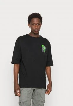 YOURTURN EVERYTHING GRAPHIC T-SHIRT UNISEX - T-shirt Con Stampa - Black