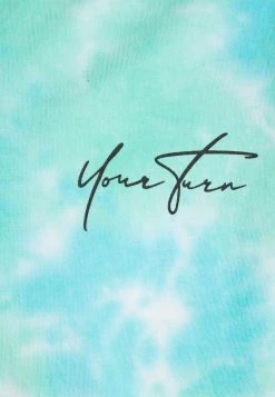 YOURTURN UNISEX - T-shirt Con Stampa - Blue/green -Sconto YOURTURN in Italia 0866272279b540378a4472d05d57135d