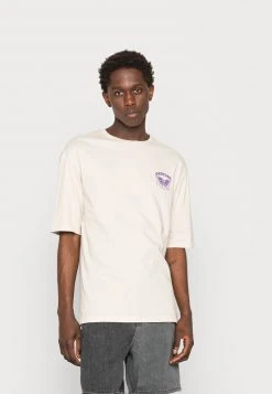 YOURTURN NOSTALGIA FUTURE GRAPHIC T-SHIRT UNISEX - T-shirt Con Stampa - Grey