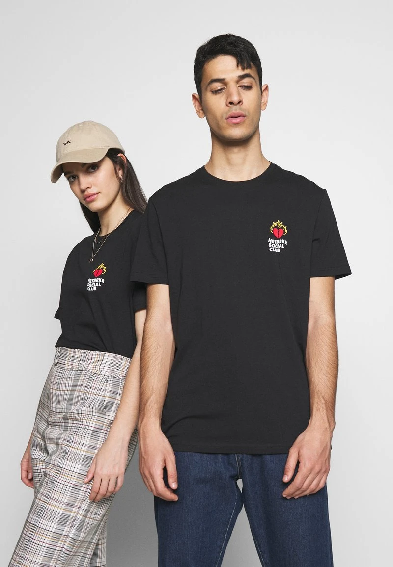 YOURTURN T-shirt Con Stampa - Black, Unisex 5 YOURTURN T-shirt Con Stampa - Black, Unisex - immagine 3