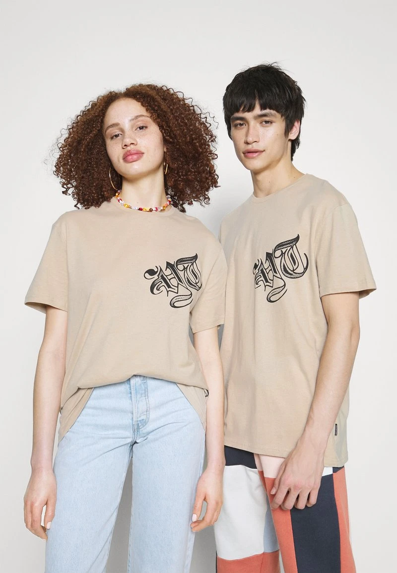 YOURTURN GRAPHIC TEE UNISEX - T-shirt Con Stampa - Tan 3 YOURTURN GRAPHIC TEE UNISEX - T-shirt Con Stampa - Tan