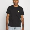 YOURTURN Unisex T-shirt Con Stampa - Black