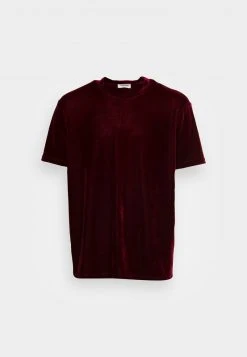 YOURTURN VELVET UNISEX - T-shirt Basic - Bordeaux -Sconto YOURTURN in Italia 1037990750954eddab09124baf17d064