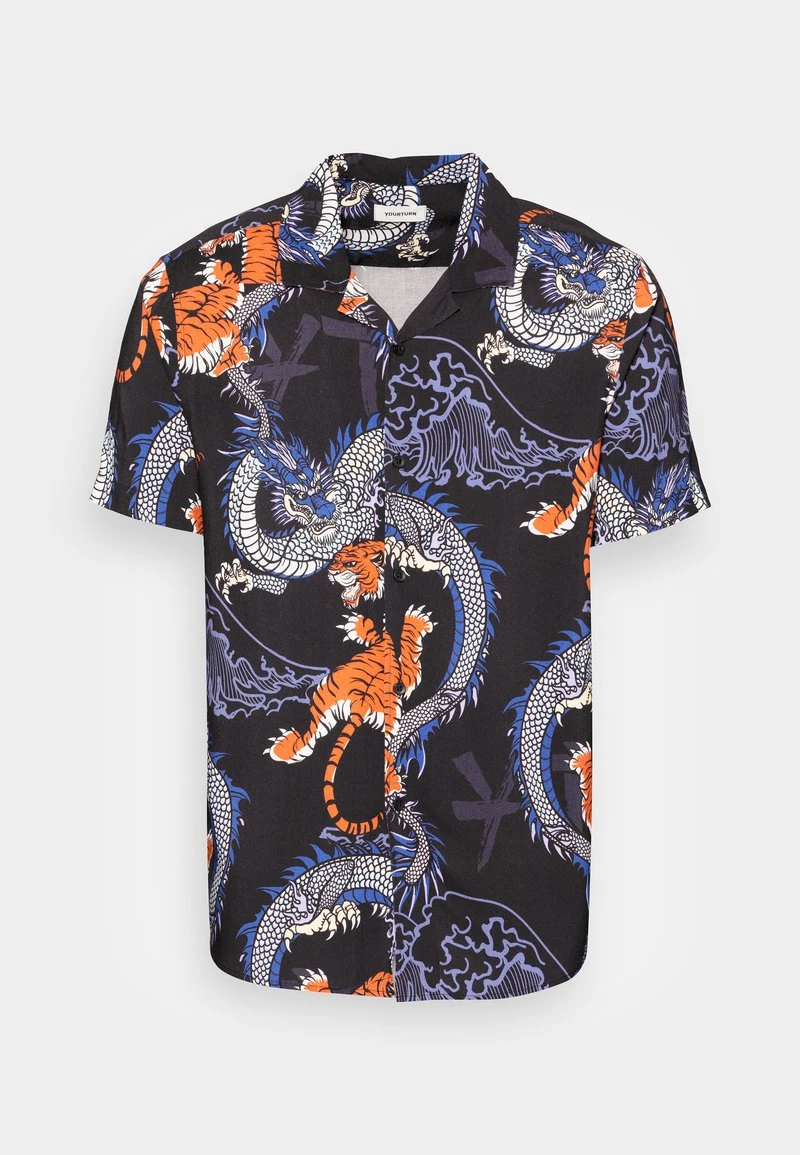 YOURTURN UNISEX - Camicia - Black 6 YOURTURN UNISEX - Camicia - Black - immagine 4