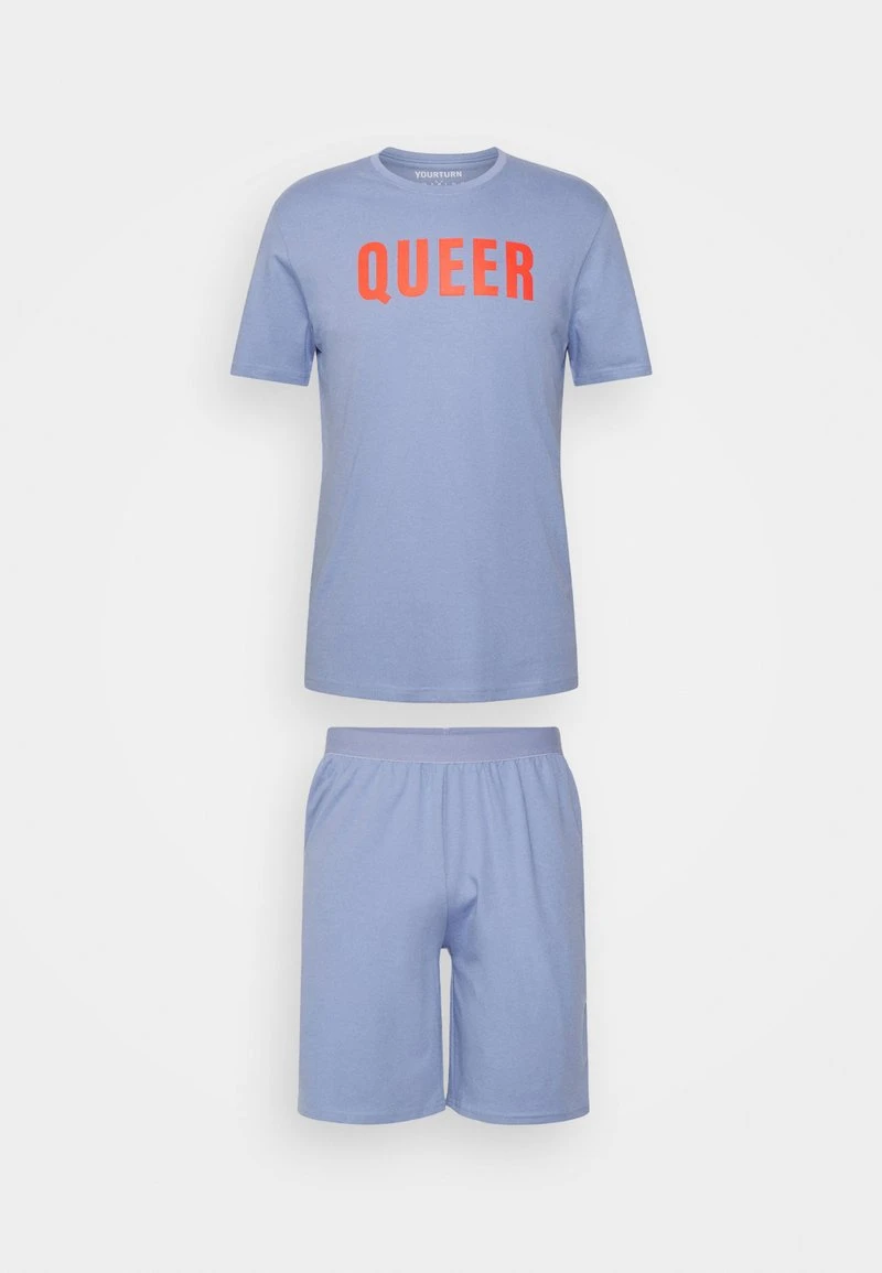 YOURTURN Pigiama - Blue/orange, Uomo 3 YOURTURN Pigiama - Blue/orange, Uomo