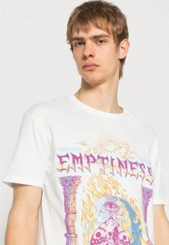 YOURTURN EMPTINESS GRAPHIC T-SHIRT UNISEX - T-shirt Con Stampa - White -Sconto YOURTURN in Italia 146abf76c60a40d5afb9d90154756221