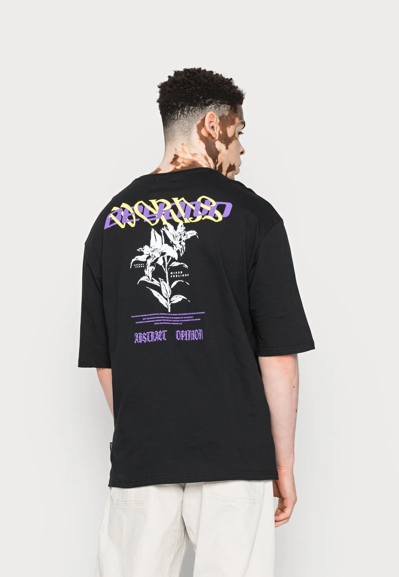 YOURTURN GRAPHIC T-SHIRT BEYOND UNISEX - T-shirt Con Stampa - Black 3 YOURTURN GRAPHIC T-SHIRT BEYOND UNISEX - T-shirt Con Stampa - Black