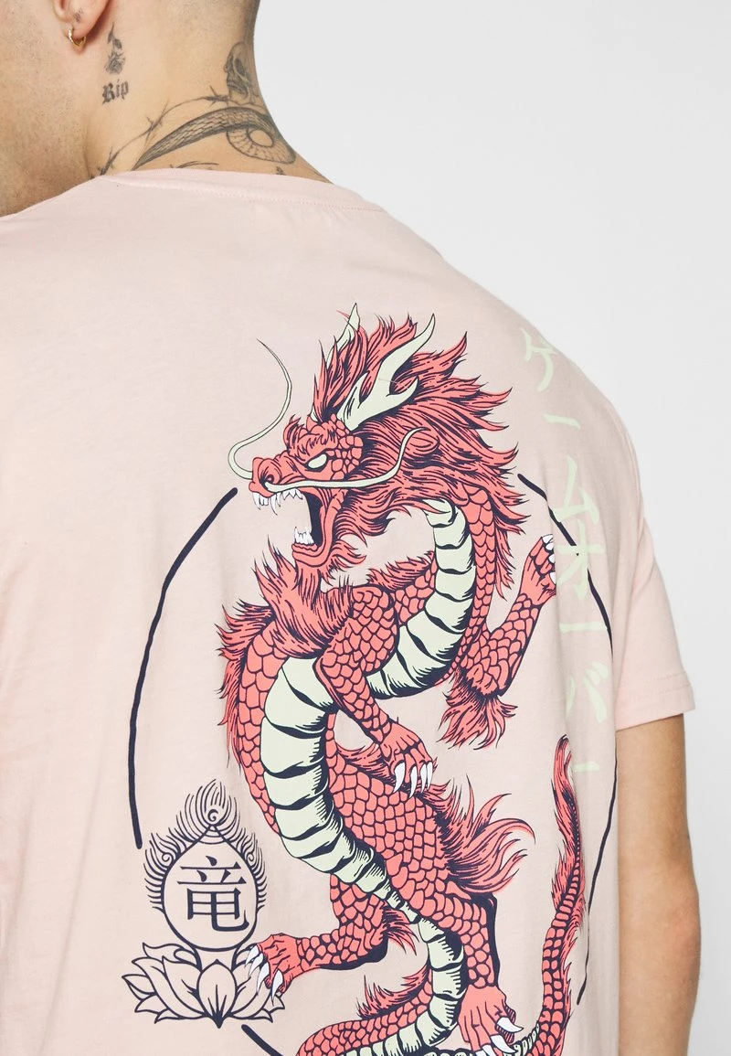 YOURTURN UNISEX - T-shirt Con Stampa - Pink 8 YOURTURN UNISEX - T-shirt Con Stampa - Pink - immagine 6