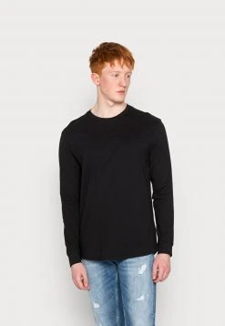 YOURTURN Maglietta A Manica Lunga - Black, Unisex