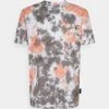 YOURTURN UNISEX - T-shirt Con Stampa - Orange/grey