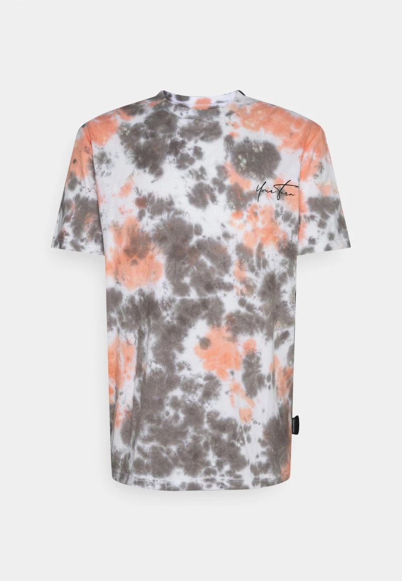 YOURTURN UNISEX - T-shirt Con Stampa - Orange/grey 3 YOURTURN UNISEX - T-shirt Con Stampa - Orange/grey