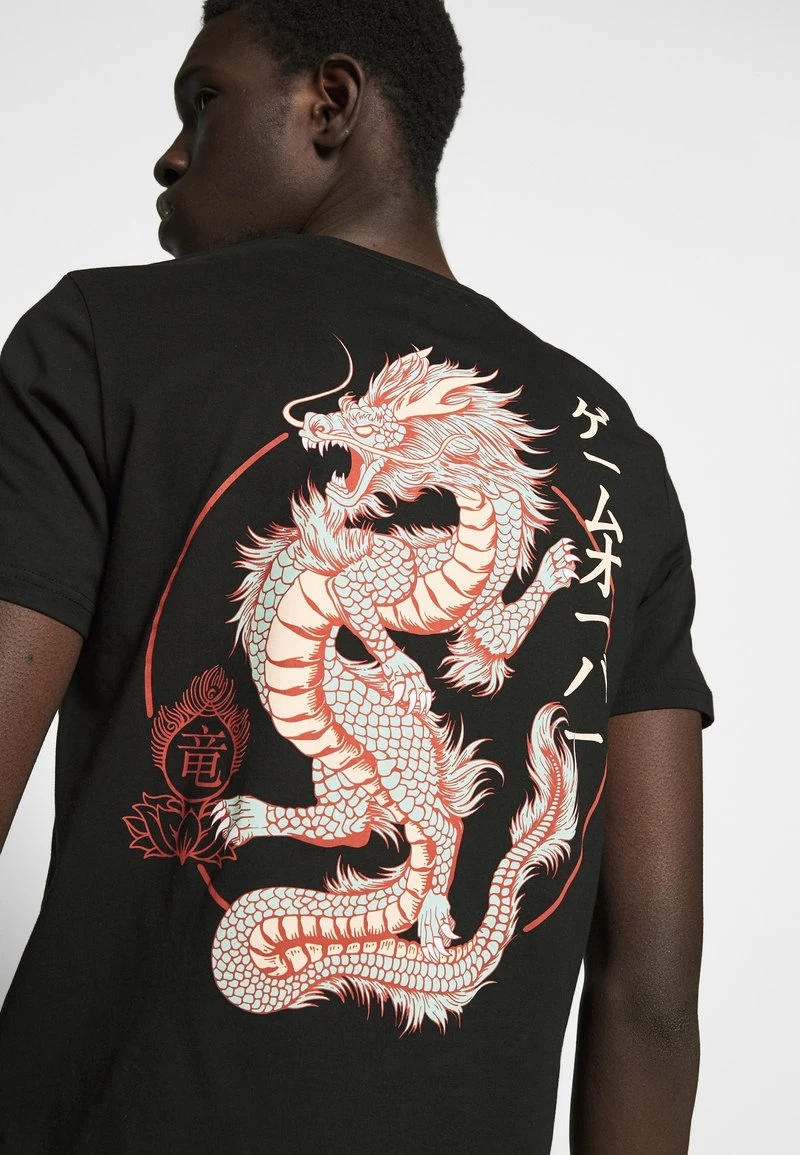 YOURTURN UNISEX - T-shirt Con Stampa - Black 10 YOURTURN UNISEX - T-shirt Con Stampa - Black - immagine 8