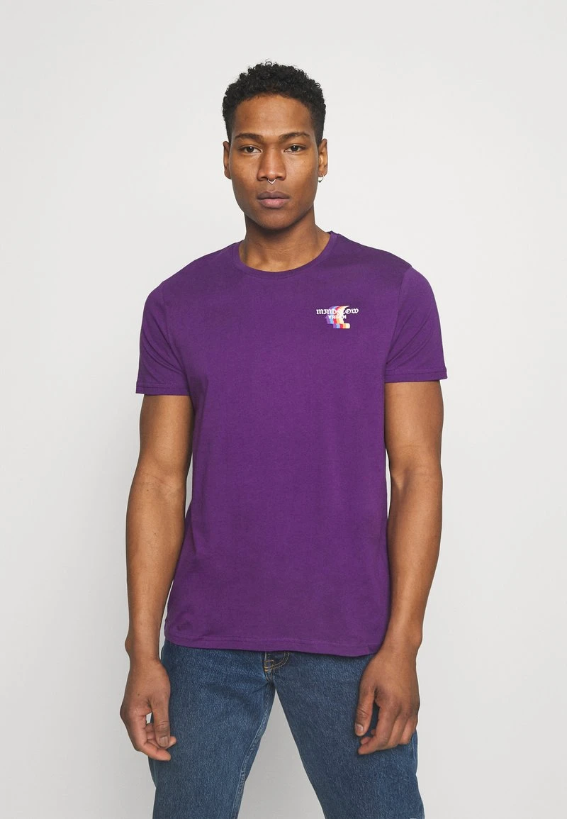 YOURTURN UNISEX - T-shirt Con Stampa - Purple 5 YOURTURN UNISEX - T-shirt Con Stampa - Purple - immagine 3