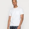 YOURTURN POCKET - T-shirt Basic - White, Unisex