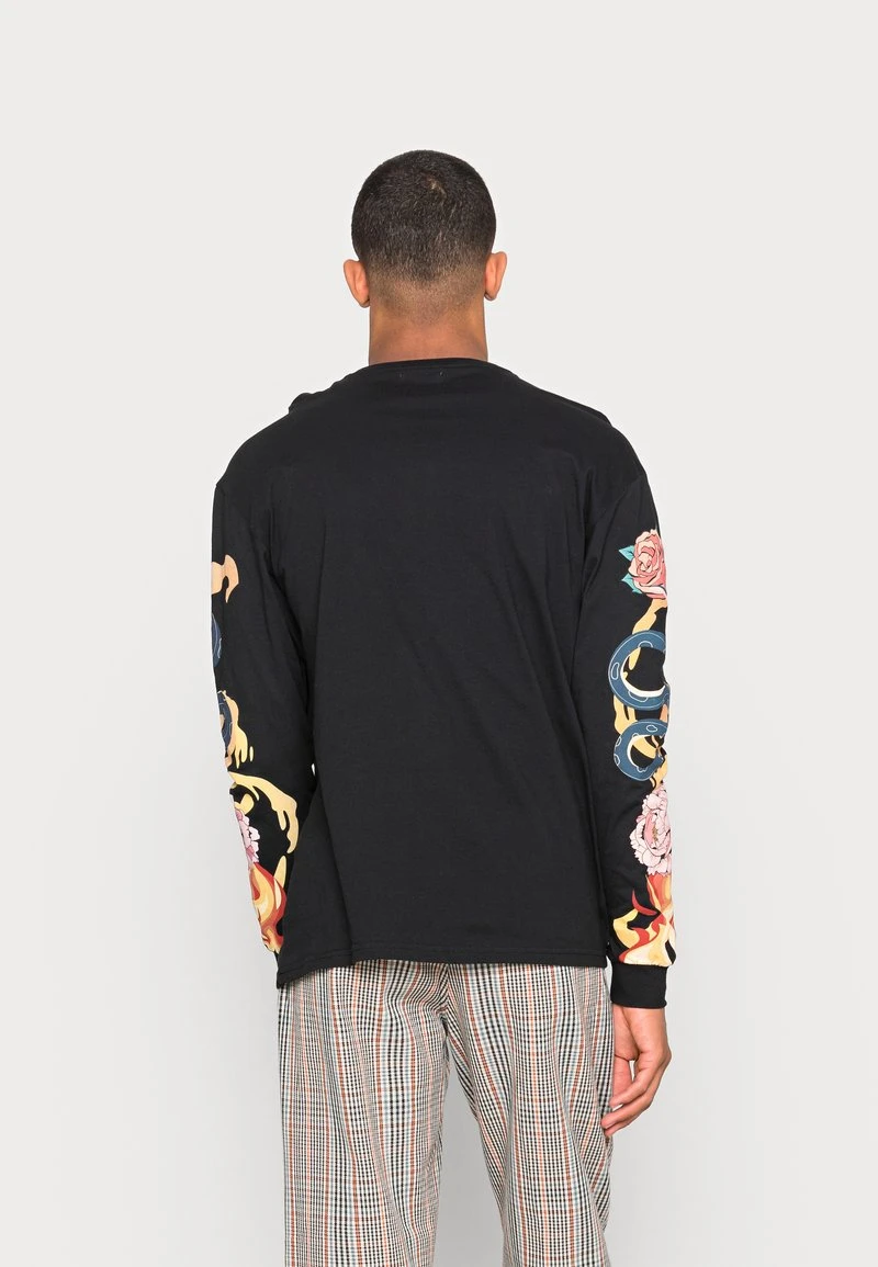 YOURTURN GRAPHIC SHIRT UNISEX - Maglietta A Manica Lunga - Black 5 YOURTURN GRAPHIC SHIRT UNISEX - Maglietta A Manica Lunga - Black - immagine 3