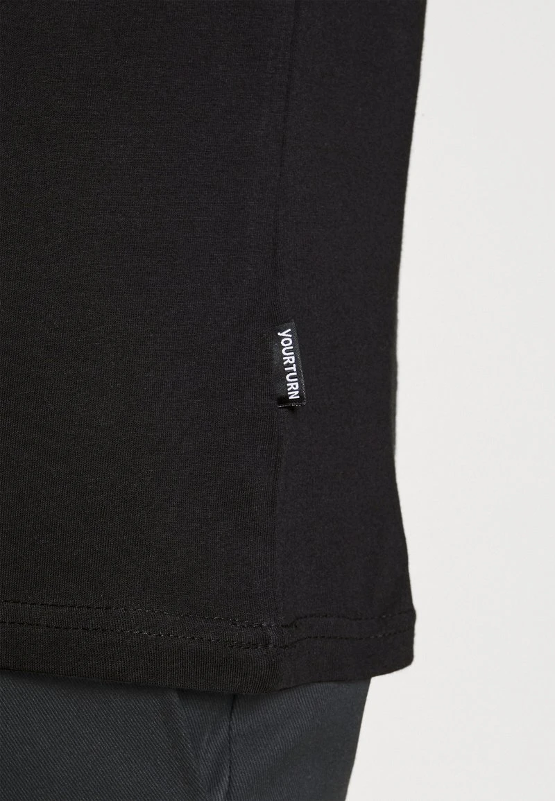 YOURTURN UNISEX - T-shirt Con Stampa - Black 7 YOURTURN UNISEX - T-shirt Con Stampa - Black - immagine 5