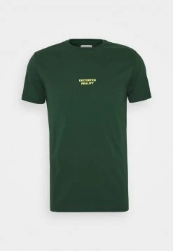 YOURTURN T-shirt Con Stampa - Dark Green, Unisex -Sconto YOURTURN in Italia 288c4600d31542a0bd24360a0bc1903c