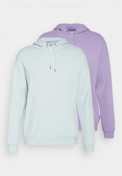 YOURTURN UNISEX 2 PACK - Felpa Con Cappuccio - Lilac/light Blue