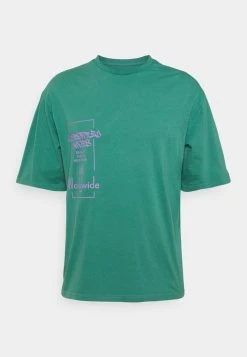 YOURTURN PRINT WASH UNISEX - T-shirt Con Stampa - Green