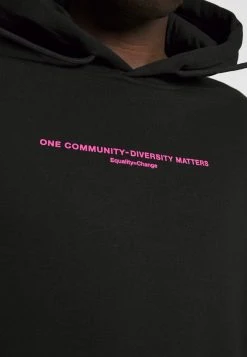 YOURTURN UNISEX - Felpa Con Cappuccio - Black -Sconto YOURTURN in Italia 2e3d848b3c9c4470902e45000c9c0d1f