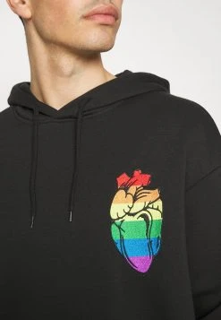 YOURTURN RAINBOW HEART HOODIE PRIDE UNISEX - Felpa Con Cappuccio - Black 21 YOURTURN RAINBOW HEART HOODIE PRIDE UNISEX - Felpa Con Cappuccio - Black -Sconto YOURTURN in Italia 3060daa73e494da3a93c8f3c597dd7ae
