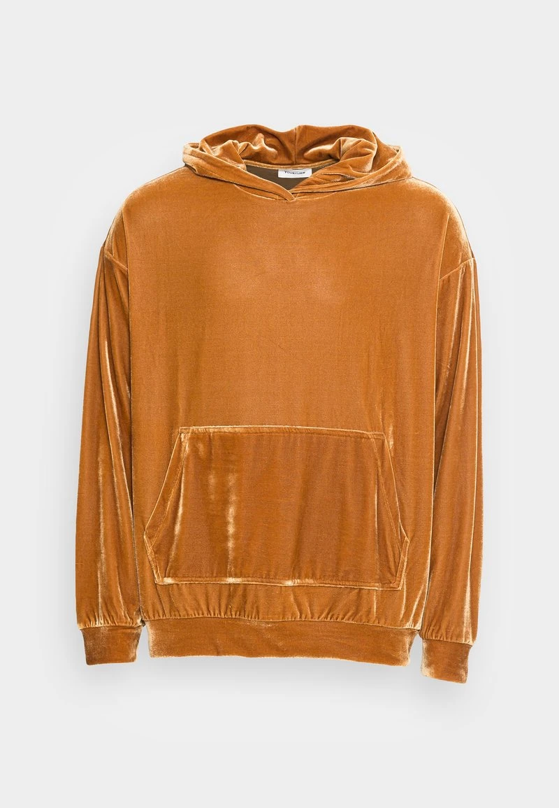 YOURTURN FESTIVE HOODIE UNISEX - Felpa Con Cappuccio - Gold 6 YOURTURN FESTIVE HOODIE UNISEX - Felpa Con Cappuccio - Gold - immagine 4