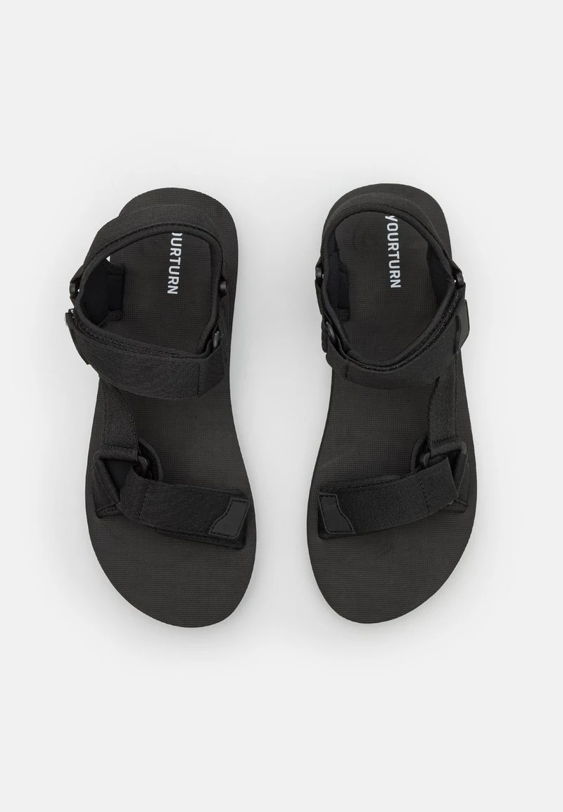 YOURTURN Sandali Da Trekking - Black, Uomo 6 YOURTURN Sandali Da Trekking - Black, Uomo - immagine 4