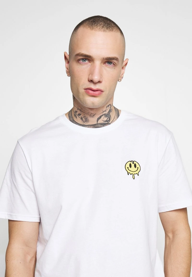 YOURTURN Unisex T-shirt Con Stampa - White 7 YOURTURN Unisex T-shirt Con Stampa - White - immagine 5