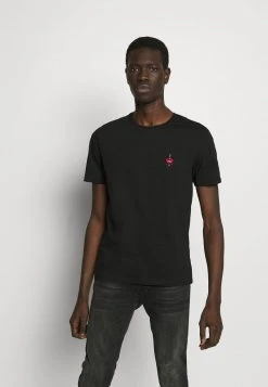 YOURTURN T-shirt Basic - Black, Uomo