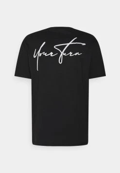 YOURTURN UNISEX - T-shirt Con Stampa - Black -Sconto YOURTURN in Italia 3d53485f1bb74e4c9e2e8a671bff4129