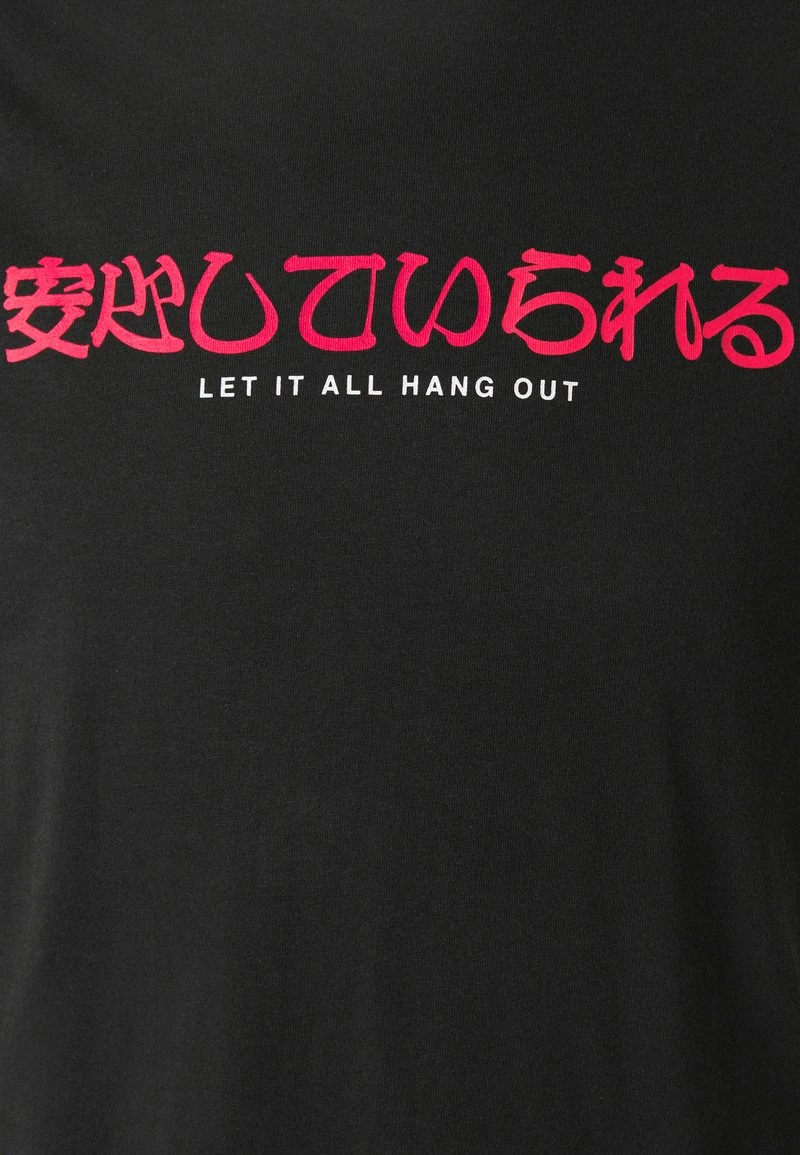 YOURTURN Unisex T-shirt Con Stampa - Black 9 YOURTURN Unisex T-shirt Con Stampa - Black - immagine 7