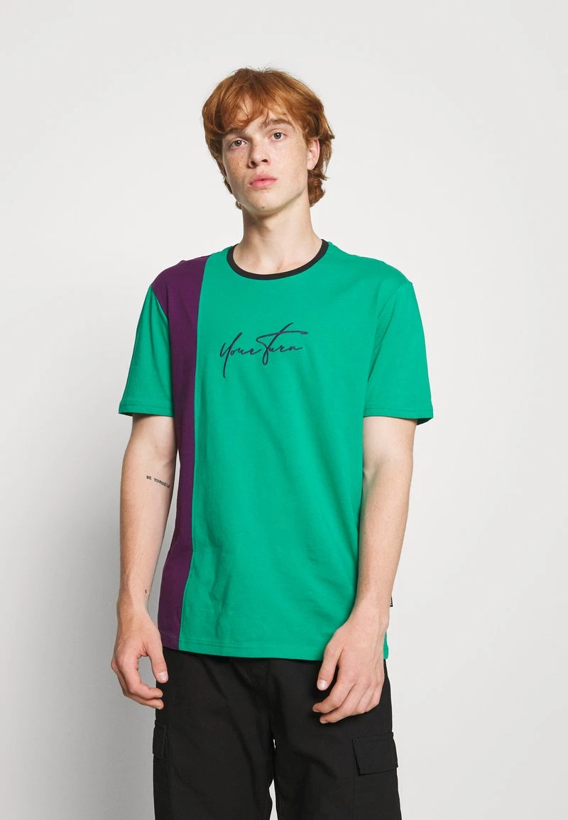 YOURTURN UNISEX - T-shirt Con Stampa - Purple/green 3 YOURTURN UNISEX - T-shirt Con Stampa - Purple/green