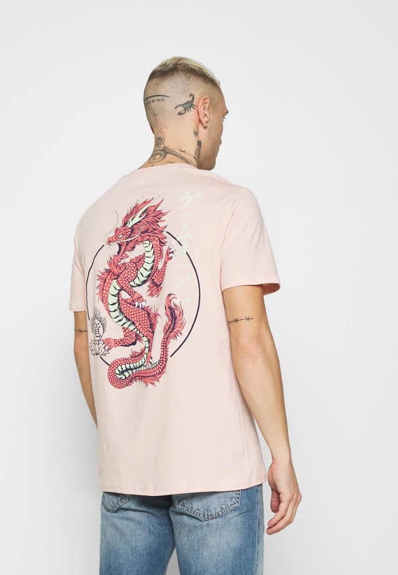 YOURTURN UNISEX - T-shirt Con Stampa - Pink 5 YOURTURN UNISEX - T-shirt Con Stampa - Pink - immagine 3