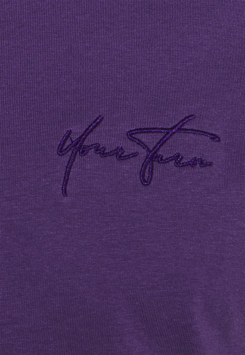 YOURTURN UNISEX 2 PACK - T-shirt Basic - Purple/turquoise 7 YOURTURN UNISEX 2 PACK - T-shirt Basic - Purple/turquoise - immagine 5