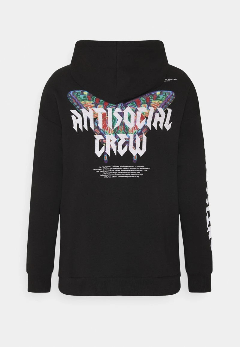 YOURTURN UNISEX - Felpa Con Cappuccio - Black 4 YOURTURN UNISEX - Felpa Con Cappuccio - Black - immagine 2