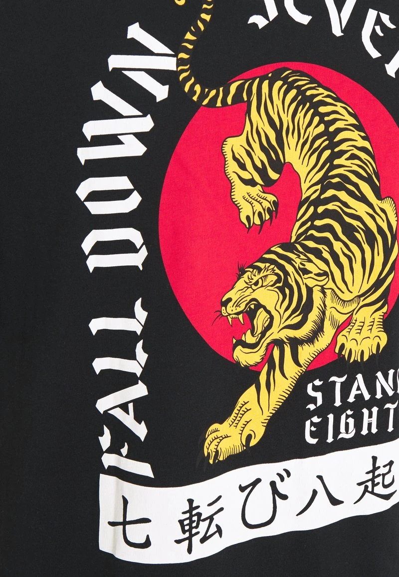 YOURTURN Unisex T-shirt Con Stampa - Black 9 YOURTURN Unisex T-shirt Con Stampa - Black - immagine 7