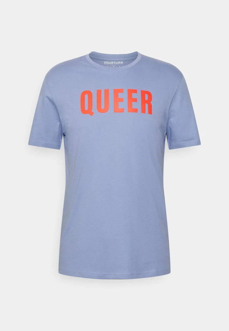 YOURTURN Pigiama - Blue/orange, Uomo 5 YOURTURN Pigiama - Blue/orange, Uomo - immagine 3