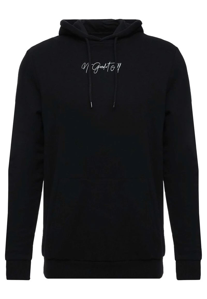 YOURTURN Unisex Felpa Con Cappuccio - Black 6 YOURTURN Unisex Felpa Con Cappuccio - Black - immagine 4