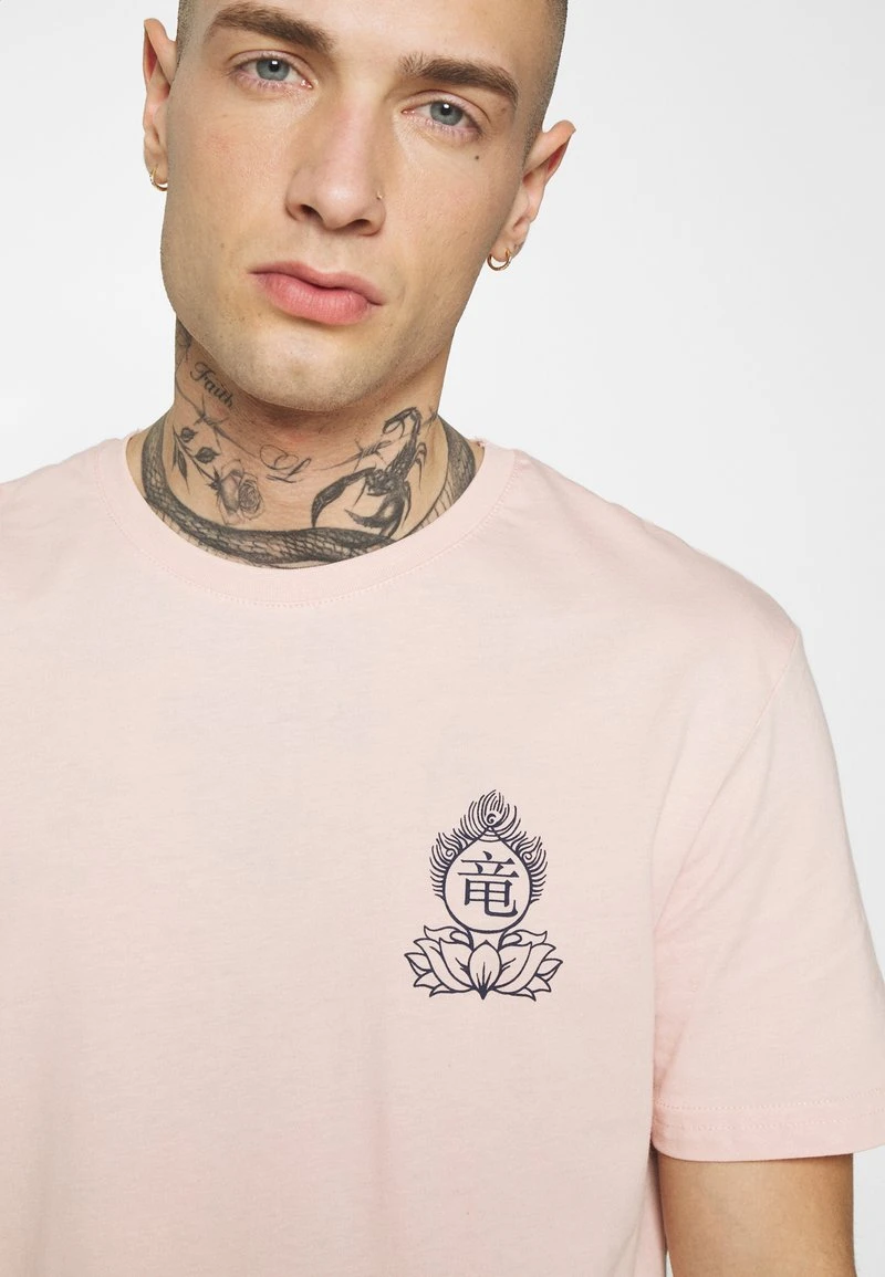 YOURTURN UNISEX - T-shirt Con Stampa - Pink 6 YOURTURN UNISEX - T-shirt Con Stampa - Pink - immagine 4