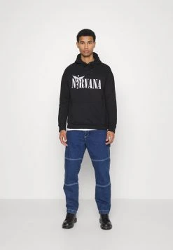 YOURTURN NIRVAN PRINT HOODIE UNISEX - Felpa Con Cappuccio - Black -Sconto YOURTURN in Italia 5c191fc9ea3d44a7bc5b609dc8d90920