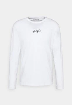 YOURTURN UNISEX - Maglietta A Manica Lunga - White -Sconto YOURTURN in Italia 6038086e17bb47a38da1a4afb59f2860